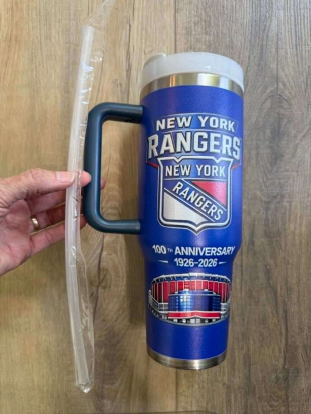 NEW New York Rangers 100th Anniversary 1926-2026 Tumbler